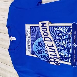 Blue Doom Graphic T-Shirt